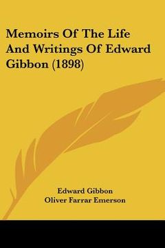 portada memoirs of the life and writings of edward gibbon (1898) (in English)