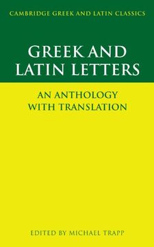 portada Greek and Latin Letters Paperback: An Anthology With Translation (Cambridge Greek and Latin Classics) (in English)