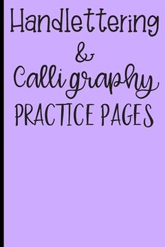 portada Handlettering & Calligraphy Practice Pages: Dot Grid Pages for Flawless Writing (en Inglés)