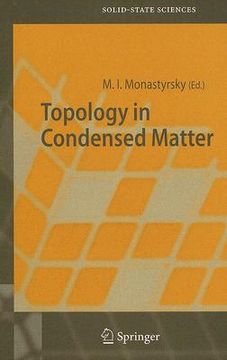 portada topology in condensed matter (en Inglés)