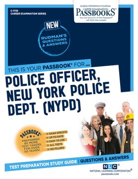 portada Police Officer, New York Police Dept. (Nypd) (C-1739): Passbooks Study Guide Volume 1739