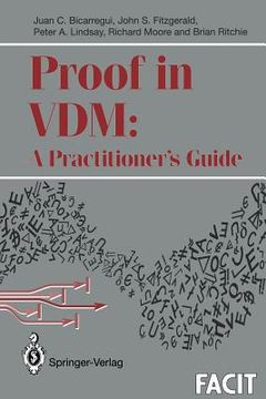portada proof in vdm: a practitioner's guide (in English)