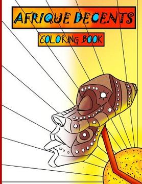 portada Afrique Decents Coloring Book (en Inglés)