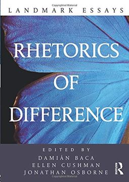 portada Landmark Essays on Rhetorics of Difference (in English)