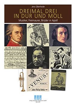 portada Dreimal drei in Dur und Moll: Musiker, Freimaurer, Brüder in Apoll (in German)