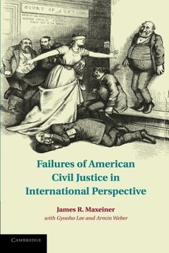 portada Failures of American Civil Justice in International Perspective Paperback (en Inglés)