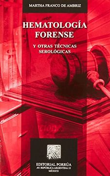 portada Hematologia Forense 4/Ed (in Spanish)