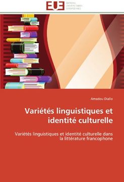 portada Varietes Linguistiques Et Identite Culturelle