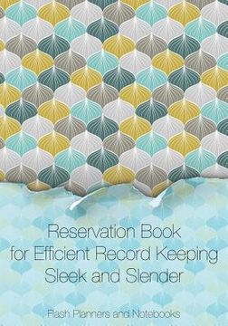 portada Reservation Book for Efficient Record Keeping - Sleek and Slender (in English)