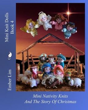 portada Mini Knit Dolls Book 4: Mini Nativity Knits (en Inglés)
