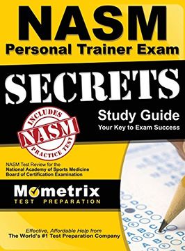 portada Nasm Personal Trainer Exam Study Guide: Nasm Test Review for the National Academy of Sports Medicine Board of Certification Examination (in English)