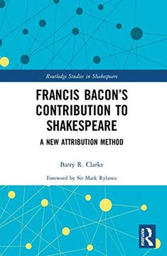 portada Francis Bacon’S Contribution to Shakespeare (Routledge Studies in Shakespeare) (in English)