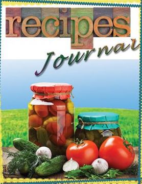 portada Recipe Journal for Cooks and Chefs (en Inglés)