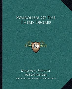 portada symbolism of the third degree (en Inglés)