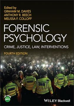portada Forensic Psychology: Crime, Justice, Law, Interventions (Bps Textbooks in Psychology) (en Inglés)