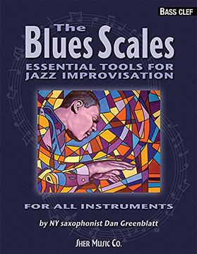 portada The Blues Scales - Bass Clef (en Inglés)