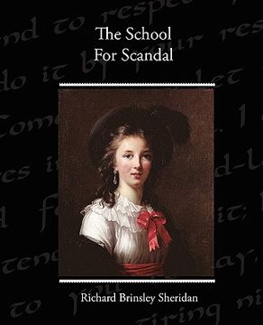 portada the school for scandal (in English)