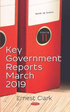portada Key Government Reports for March 2019 (en Inglés)