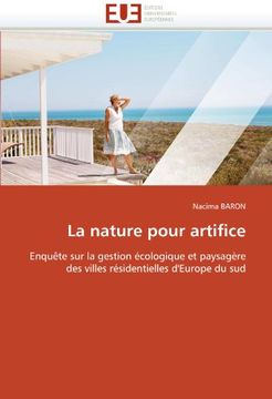portada La Nature Pour Artifice