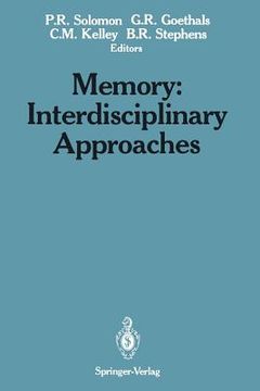 portada memory: interdisciplinary approaches: interdisciplinary approaches (en Inglés)