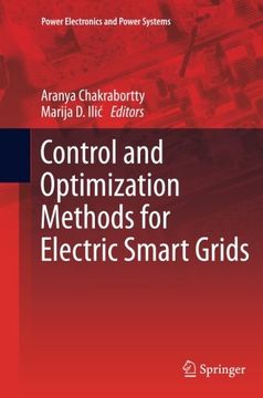 portada Control and Optimization Methods for Electric Smart Grids (Power Electronics and Power Systems)