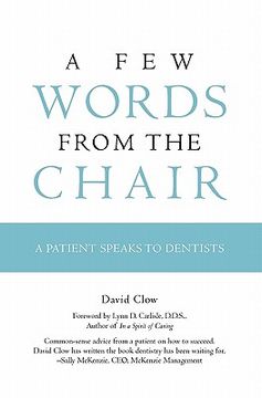 portada a few words from the chair (in English)