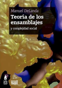 portada Teoría de los Ensamblajes - y Complejidad Social (in Spanish)
