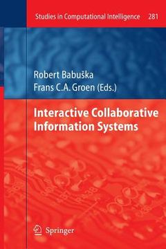 portada interactive collaborative information systems (en Inglés)