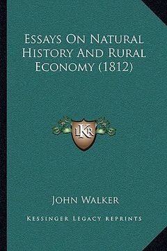 portada essays on natural history and rural economy (1812) (en Inglés)