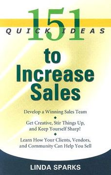 portada 151 quick ideas to increase sales (in English)