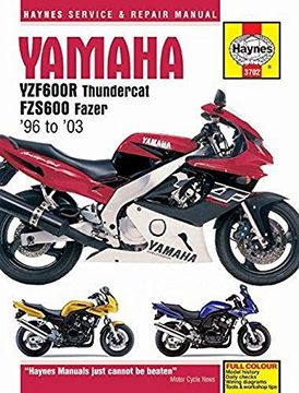 portada Yamaha Yzf600R Thundercat & Fzs600 Fazer 96-03 (Haynes Service & Repair Manual) (en Inglés)