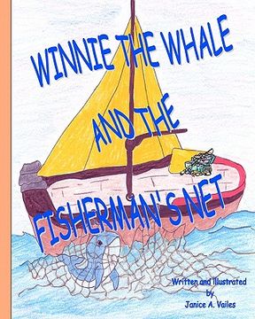 portada winnie the whale and the fisherman's net' (en Inglés)
