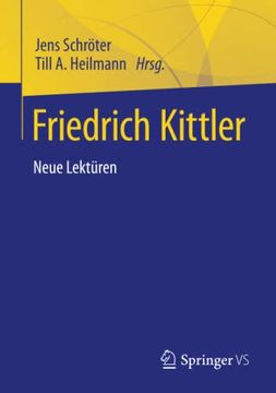 portada Friedrich Kittler. Neue Lektüren (en Alemán)