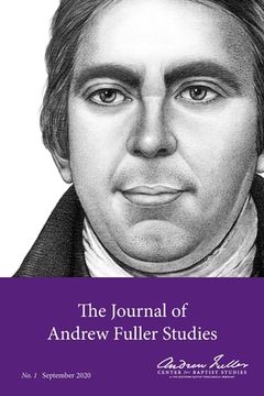 portada The Journal of Andrew Fuller Studies 1 (September 2020) (in English)