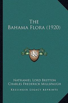portada the bahama flora (1920) (en Inglés)