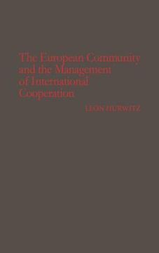 portada The European Community and the Management of International Cooperation (en Inglés)