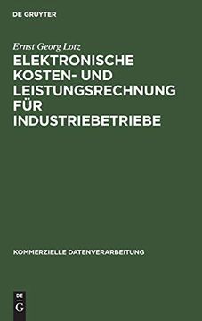 portada Elektronische Kosten- und Leistungsrechnung für Industriebetriebe (en Alemán)