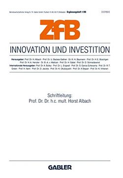portada Innovation und Investition (in German)