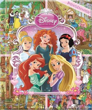 portada Busca y Encuentra Princesas: Lf Princesas Evergreen