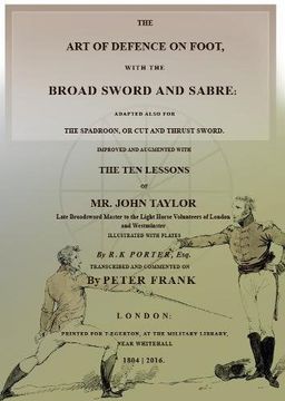 portada The Art of Defence on Foot with Broad Sword and Saber (en Inglés)