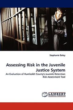 portada assessing risk in the juvenile justice system (en Inglés)