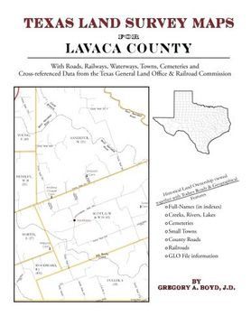 portada Texas Land Survey Maps for Lavaca County