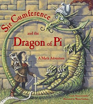 portada Sir Cumference and the Dragon of pi (a Math Adventure) (en Inglés)