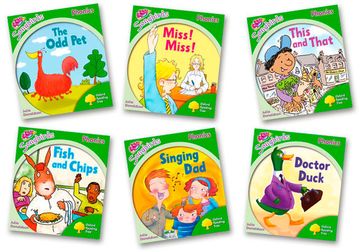 portada Oxford Reading Tree Songbirds Phonics: Level 2. Mixed Pack of 6 - 9780198388081 (in English)