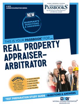 portada Real Property Appraiser-Arbitrator (C-3275): Passbooks Study Guide Volume 3275