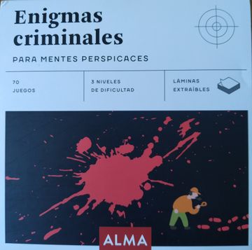 portada Enigmas Criminales Para Mentes Perspicaces (in Spanish)