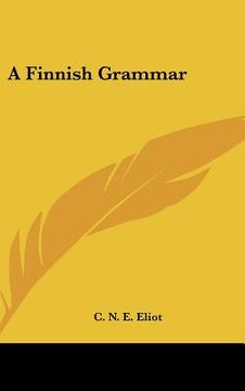 portada a finnish grammar (en Inglés)