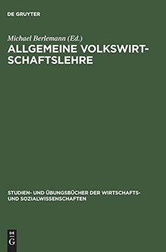 portada Allgemeine Volkswirtschaftslehre: Aufgaben und Lösungen (en Alemán)
