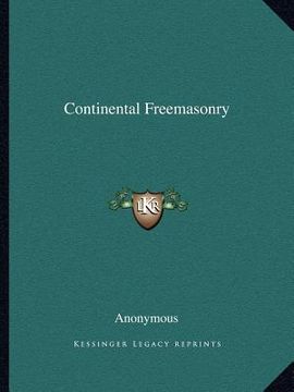 portada continental freemasonry