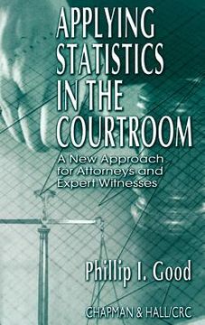 portada applying statistics in the courtroom (en Inglés)
